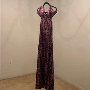 Gorgeous Long Baby Phat Halter Dress!